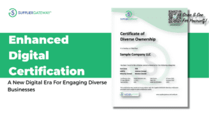 diverse supplier certification