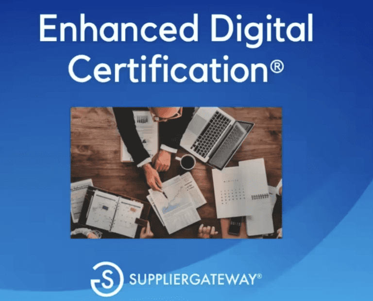SupplierGATEWAY diversity certification