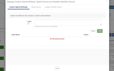 How To Set Up and Manage Spend Categories