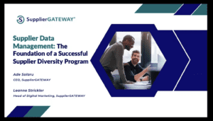 Supplier Diversity Program