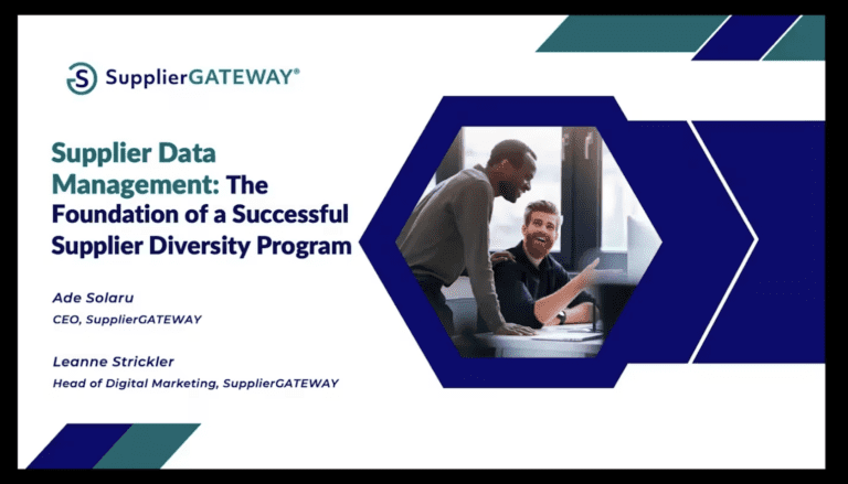 Supplier Diversity Program