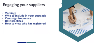 supplier registration campaign