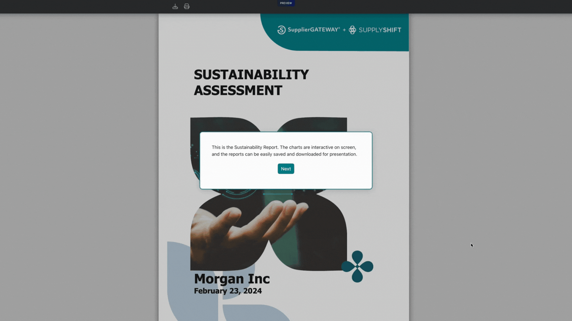 part of suppliergateway's sustainability assessments walkthrough